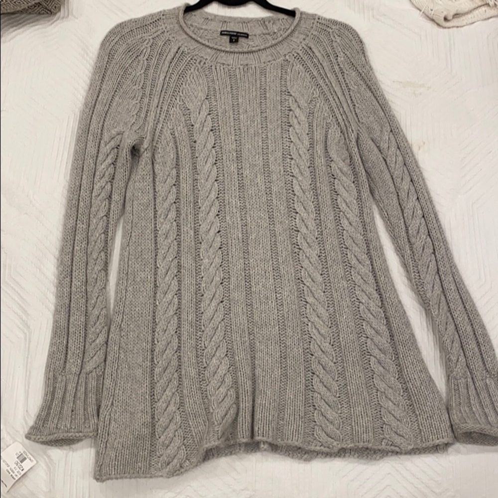 JAMES PERSE cable knit sweater - medium